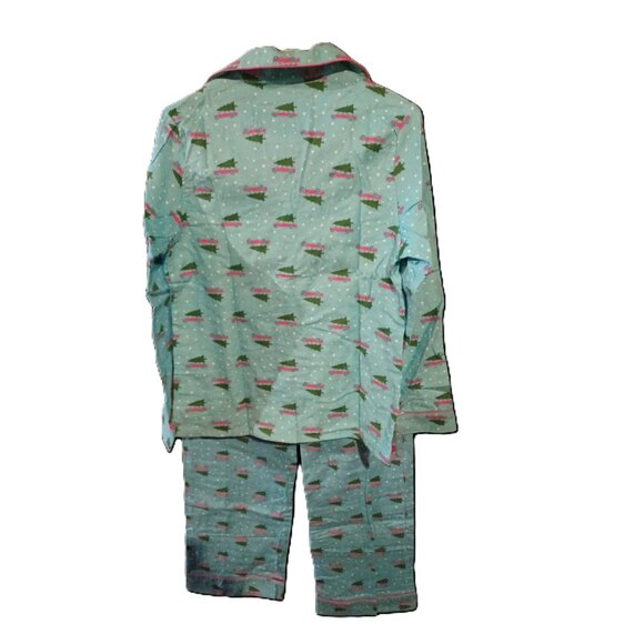 Xhileration 2-Piece Pajama Set Christmas Tree On Top Of Car - Picture 4 of 6
